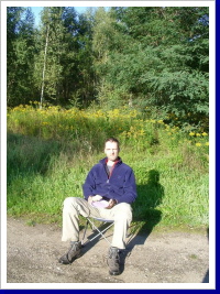 Lars DL8WJM beim Sonnenbad Operator FD 2010 Lars DL8WJM beim Sonnenbad Operator FD 2010