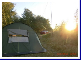 Sonnenaufgang auf der Halde Trages Sonnenaufgang auf der Halde Trages